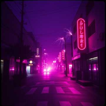 燃える夜空 (Burning Night Sky)　８０年代ロックバンド女性