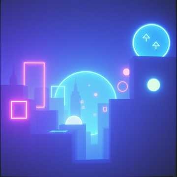 Neon Reverie (24)・ Night Walk  City Lights